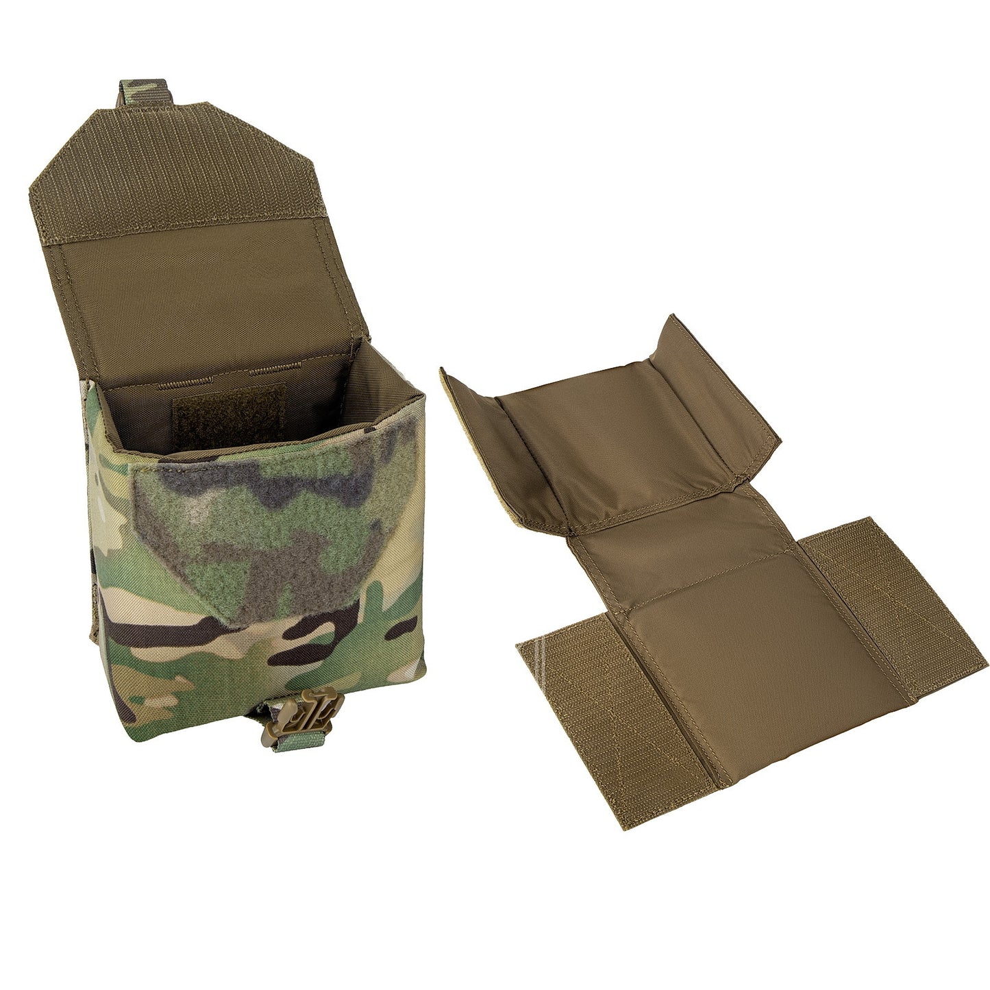 Krydex Tactical NVG Pouch MOLLE Belt NVG 14 Padded Goggle Carrying Case Bag