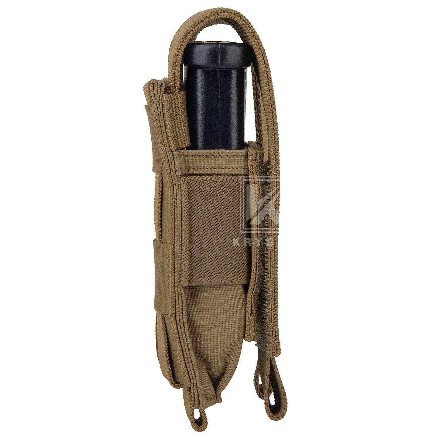 Krydex Tactical 9mm Double Mag Pouch Modular Single / Double Stack Pistol Magzine Holder MOLLE Compatible