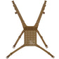 Krydex Tactical Chest Rig Shoulder Strap with Back MOLLE Panel Add-on Loading System
