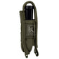 Krydex Tactical 9mm Triple Mag Pouch Modular Single / Double Stack Pistol Magzine Holder MOLLE Compatible