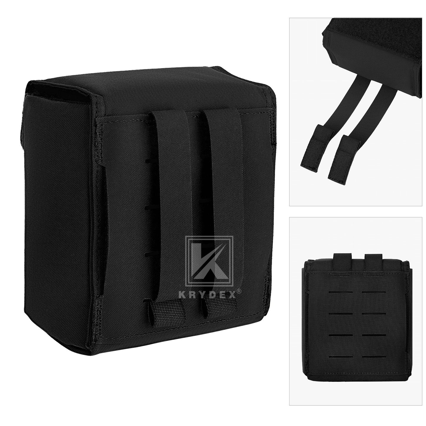 Krydex Tactical NVG Pouch MOLLE Belt NVG 14 Padded Goggle Carrying Case Bag