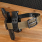 Krydex Tactical 1.5" Heavy Duty EDC Gun Belt Rigid Nylon Easy-on Adjustable Belt for Men