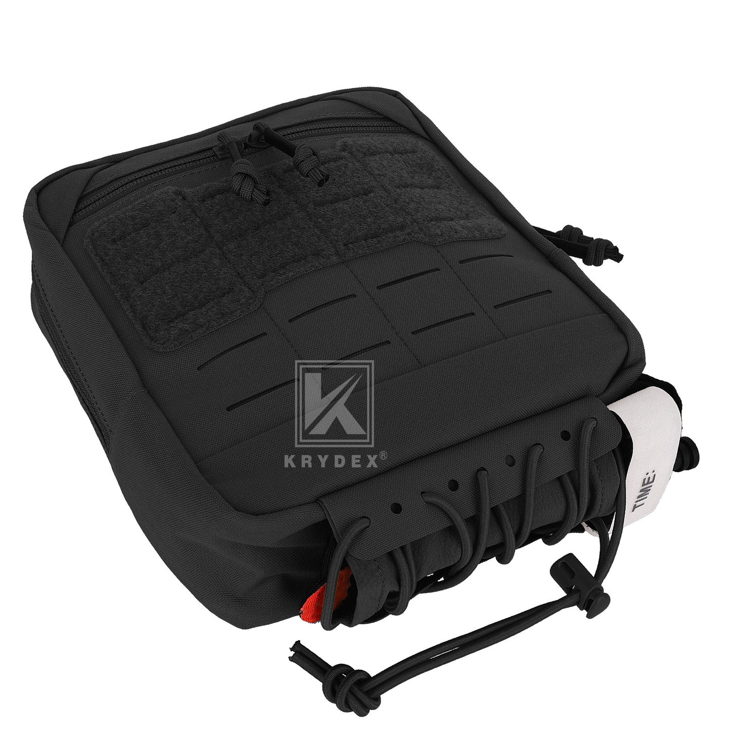 Krydex Tactical 8x7 Admin Pouch MOLLE Low Profile Modular Medic Pouch Tourniquet Holder