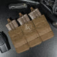 Krydex Tactical 556 Triple Mag Pouch Open Top MOLLE Magazine Holder for M4/M16/AR15 Fast Draw Quick Reload