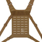 Krydex Tactical Chest Rig Shoulder Strap with Back MOLLE Panel Add-on Loading System