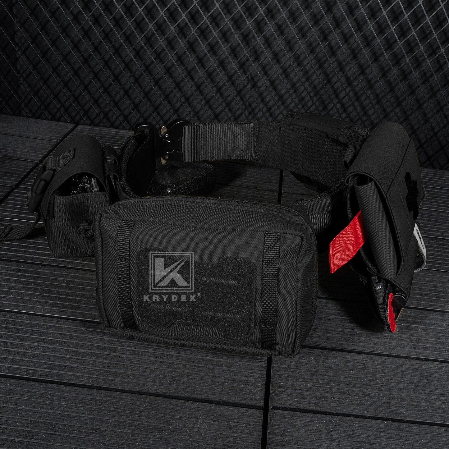 Krydex Tactical Tac MOLLE Pouch EDC GP Pouch Utility Compact Bag for Tactical Vest BackPack Patrol Belt