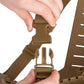 Krydex Tactical Chest Rig Shoulder Strap with Back MOLLE Panel Add-on Loading System
