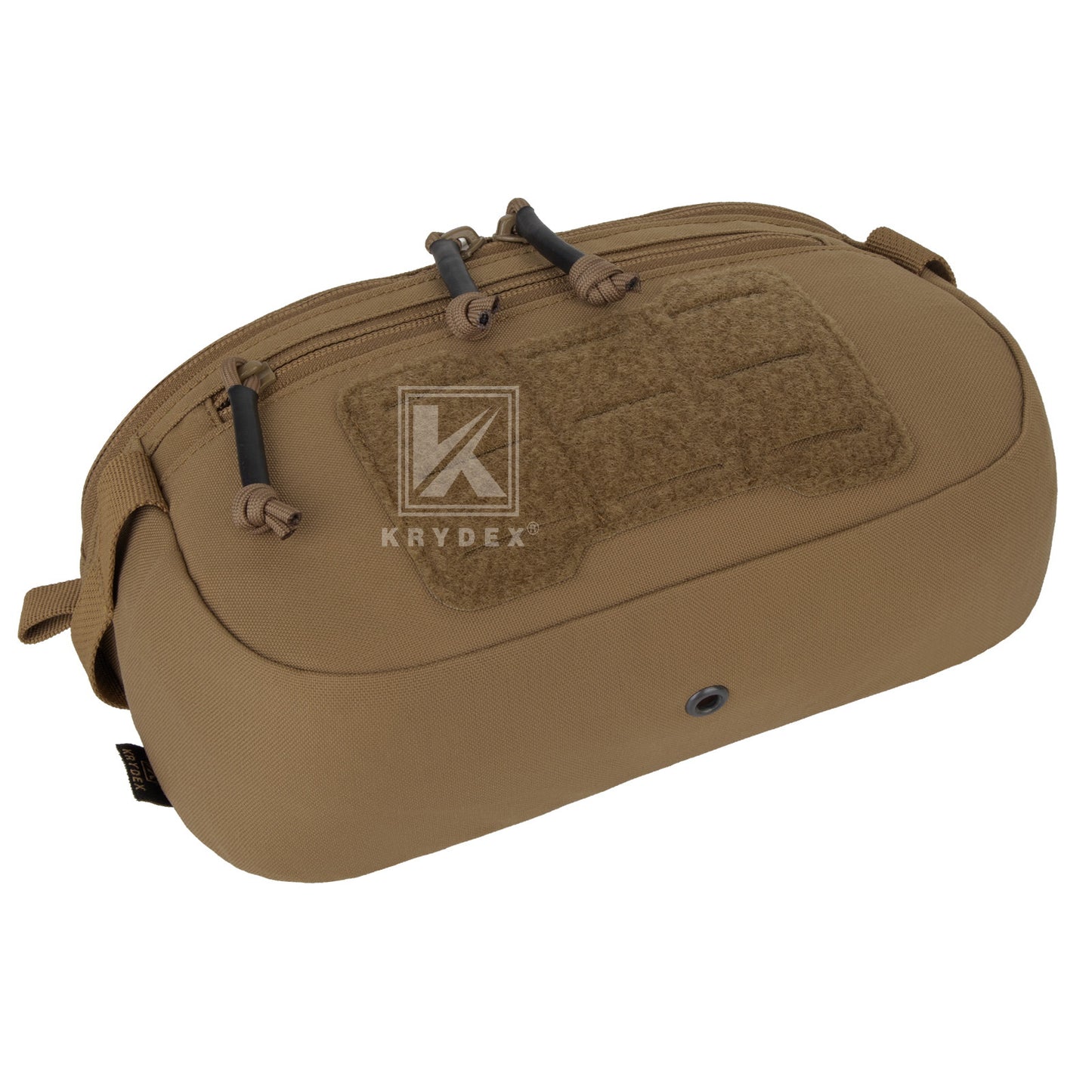 Krydex Tactical Hanger Pouch 3-in-1 Convertible Dangler Carrier Drop Pouch Multi-Function Sling Bag/Waist Fanny Pack/Lower Abdominal Pouch for Plate Carrier