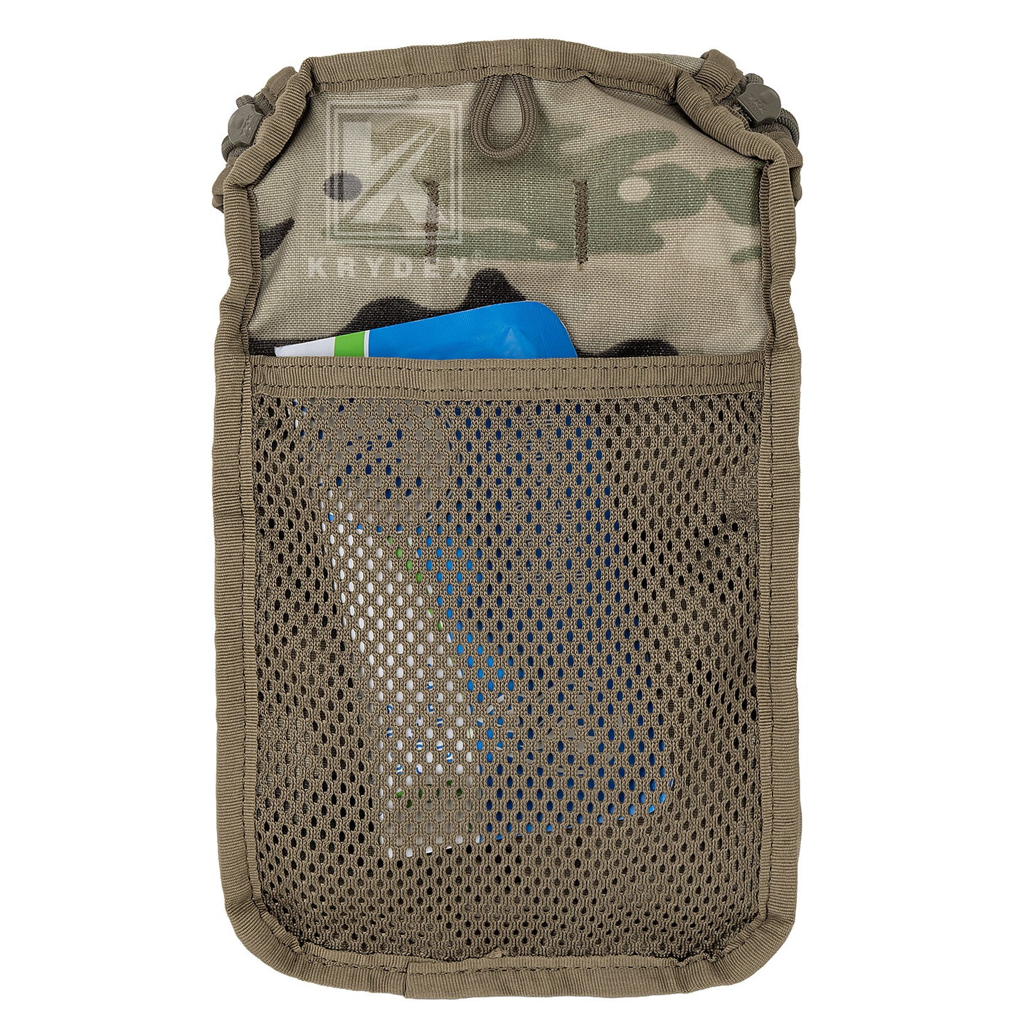 Krydex Tactical Zip Rip GP Pouch Vertical Utility Molle Medical Pouch Quick Access Side Pocket