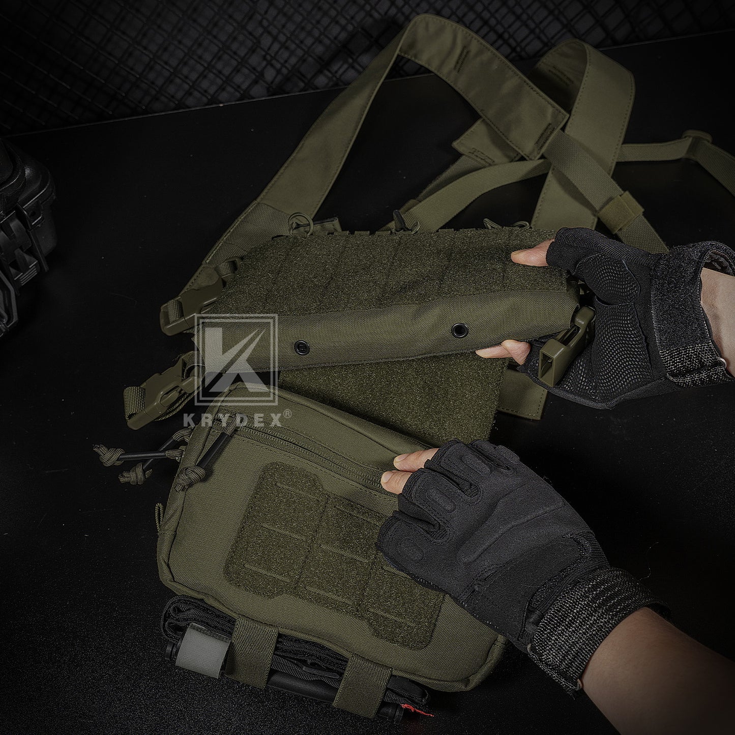 Krydex Tactical Drop GP Pouch 8"x5" Belt Utility Pouch Medical Tourniquet Pouch