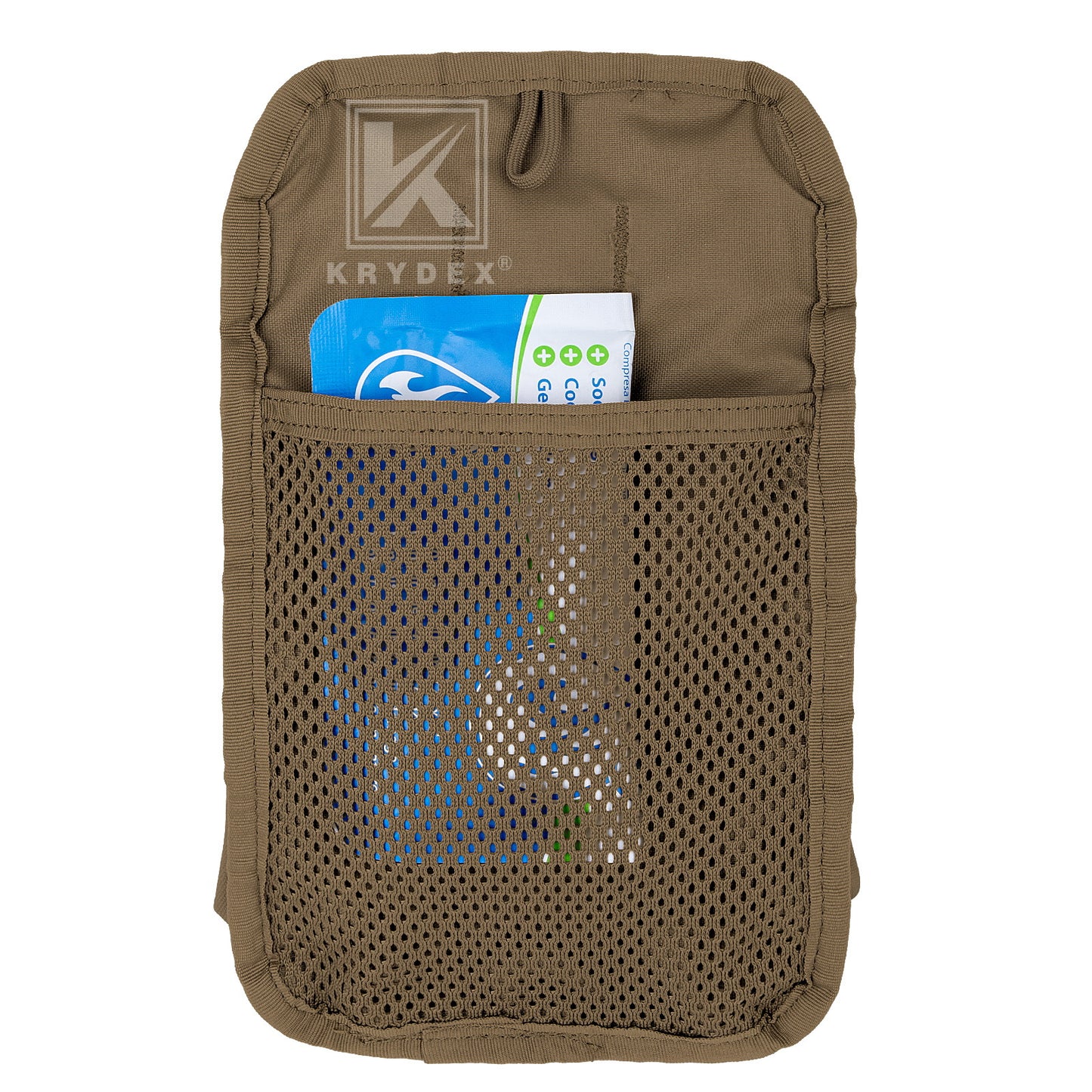 Krydex Tactical Zip Rip GP Pouch Vertical Utility Molle Medical Pouch Quick Access Side Pocket
