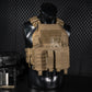 Krydex Tactical 9mm Double Mag Pouch Modular Single / Double Stack Pistol Magzine Holder MOLLE Compatible