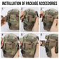 Krydex Tactical Hanger Pouch 3-in-1 Convertible Dangler Carrier Drop Pouch Multi-Function Sling Bag/Waist Fanny Pack/Lower Abdominal Pouch for Plate Carrier
