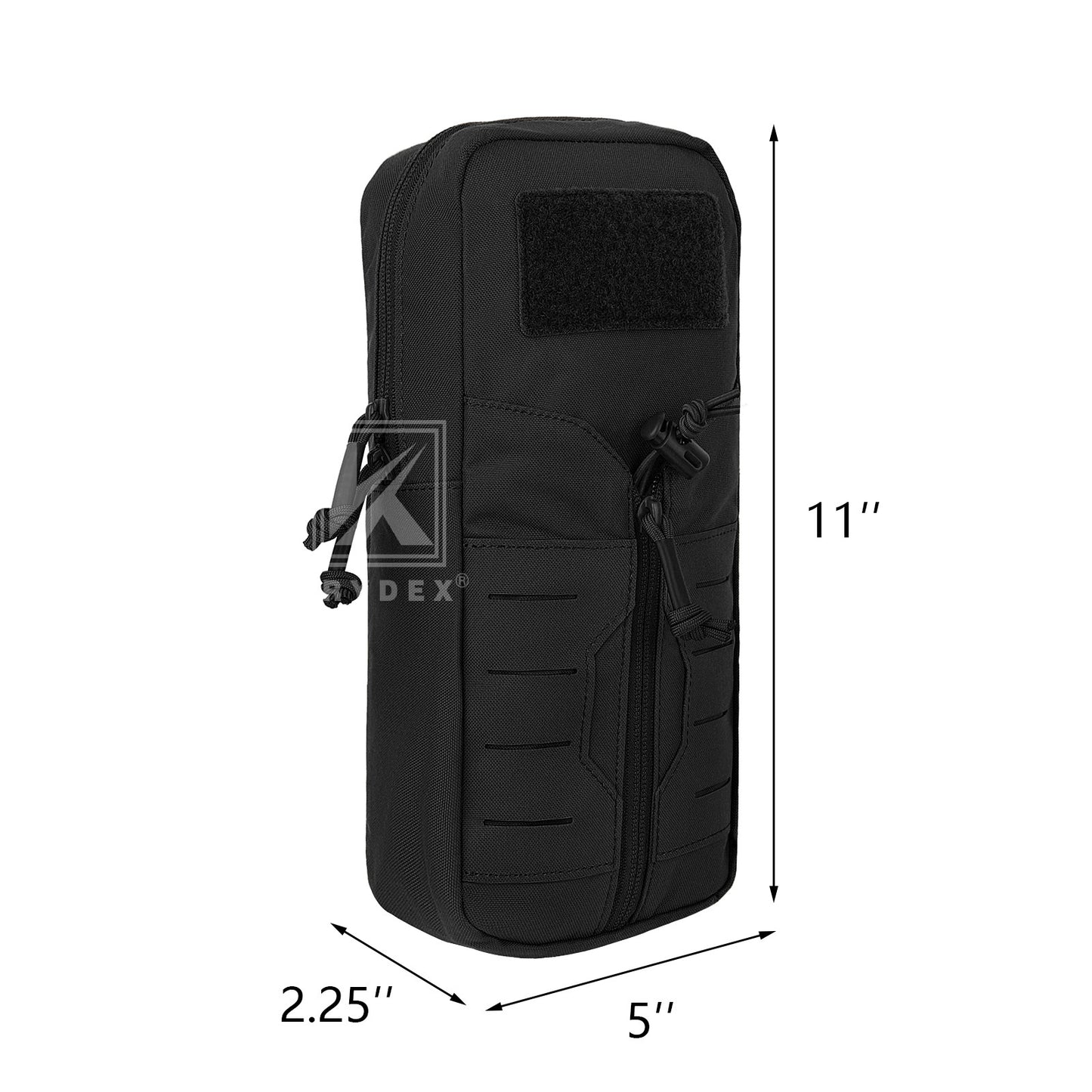 Krydex Tactical 1L Hydration Pack 34oz TPU Water Bladder MOLLE Attachment Vest Outdoor Hiking Backpack