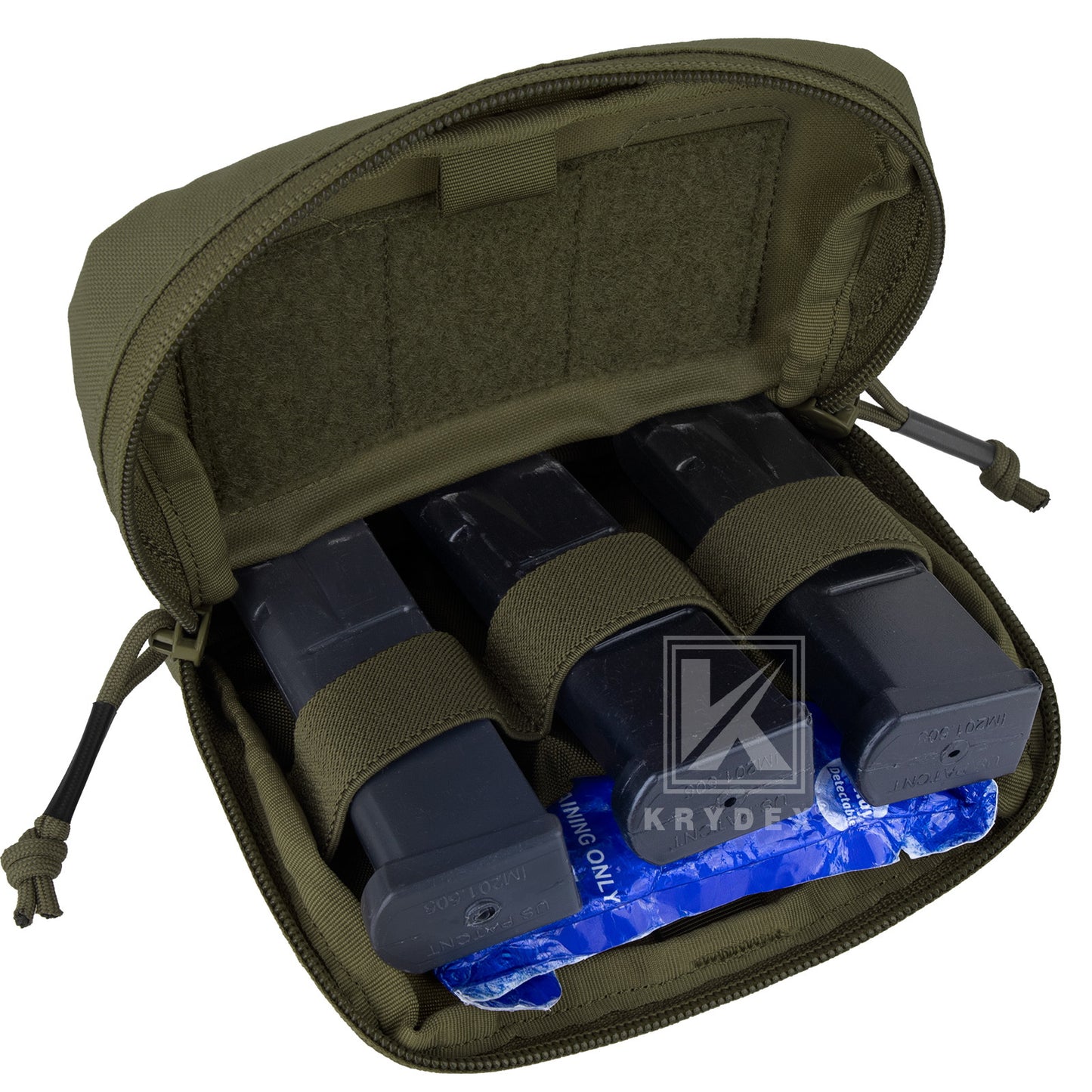 Krydex Tactical ARC Admin Pouch Low Profile Streamlined Organizer Carrier Pouch 9mm mag Tool Bag