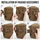 Krydex Tactical Hanger Pouch 3-in-1 Convertible Dangler Carrier Drop Pouch Multi-Function Sling Bag/Waist Fanny Pack/Lower Abdominal Pouch for Plate Carrier