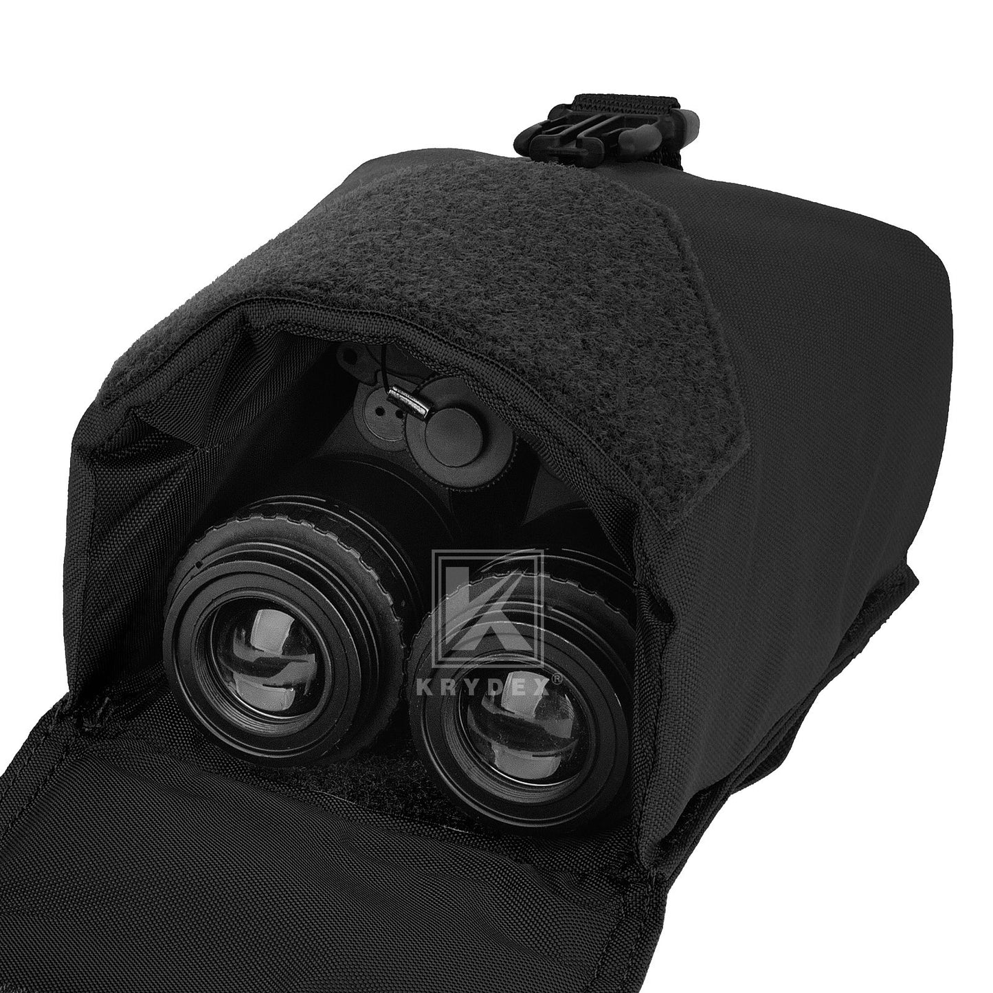 Krydex Tactical NVG Pouch MOLLE Belt NVG 14 Padded Goggle Carrying Case Bag