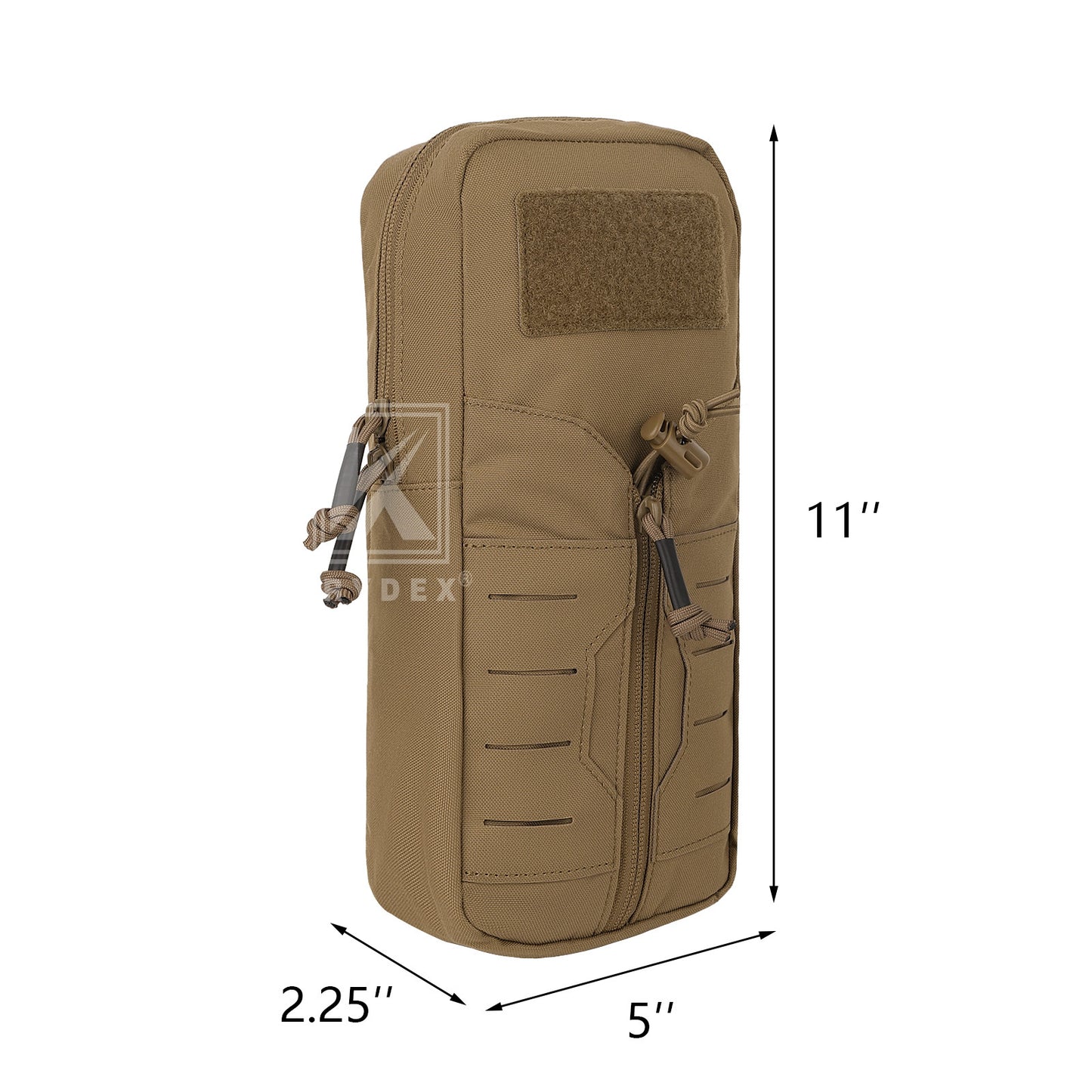 Krydex Tactical 1L Hydration Pack 34oz TPU Water Bladder MOLLE Attachment Vest Outdoor Hiking Backpack