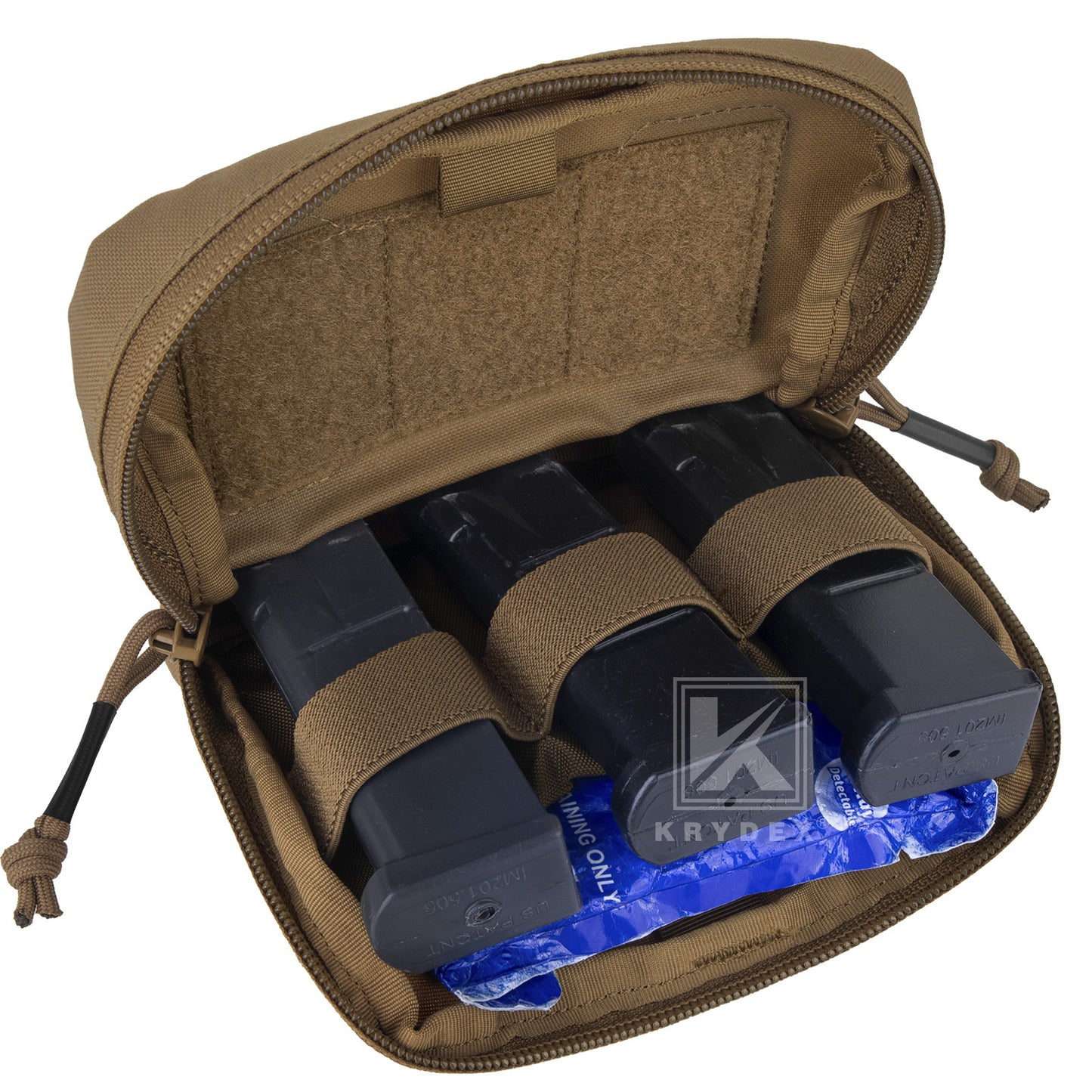 Krydex Tactical ARC Admin Pouch Low Profile Streamlined Organizer Carrier Pouch 9mm mag Tool Bag