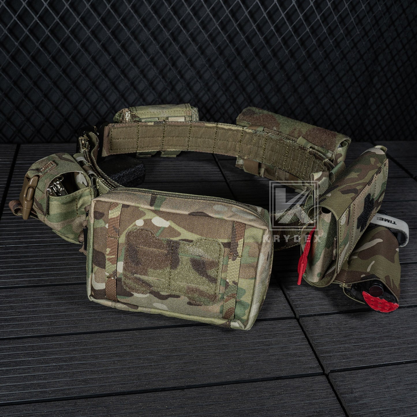 Krydex Tactical Tac MOLLE Pouch EDC GP Pouch Utility Compact Bag for Tactical Vest BackPack Patrol Belt