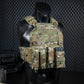 Krydex Tactical 9mm Triple Mag Pouch Modular Single / Double Stack Pistol Magzine Holder MOLLE Compatible