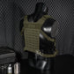 Krydex Tactical Chest Rig Shoulder Strap with Back MOLLE Panel Add-on Loading System