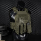 Krydex Tactical 9mm Triple Mag Pouch Modular Single / Double Stack Pistol Magzine Holder MOLLE Compatible