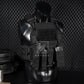 Krydex Tactical 9mm Triple Mag Pouch Modular Single / Double Stack Pistol Magzine Holder MOLLE Compatible