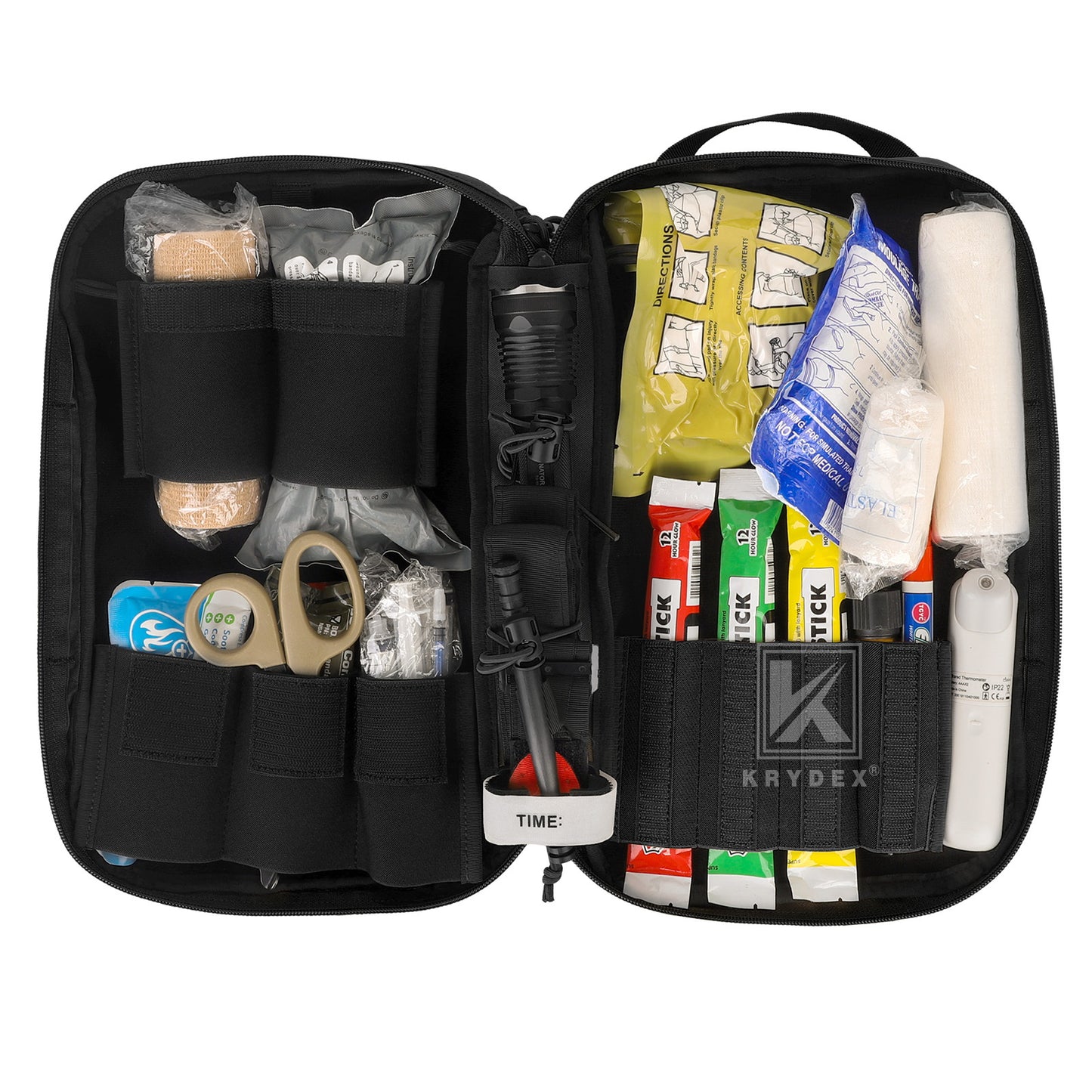 Krydex Tactical Medical Backpack Assault Trauma IFAK MED Bag Law Enforcement EMT AID Delta Bag