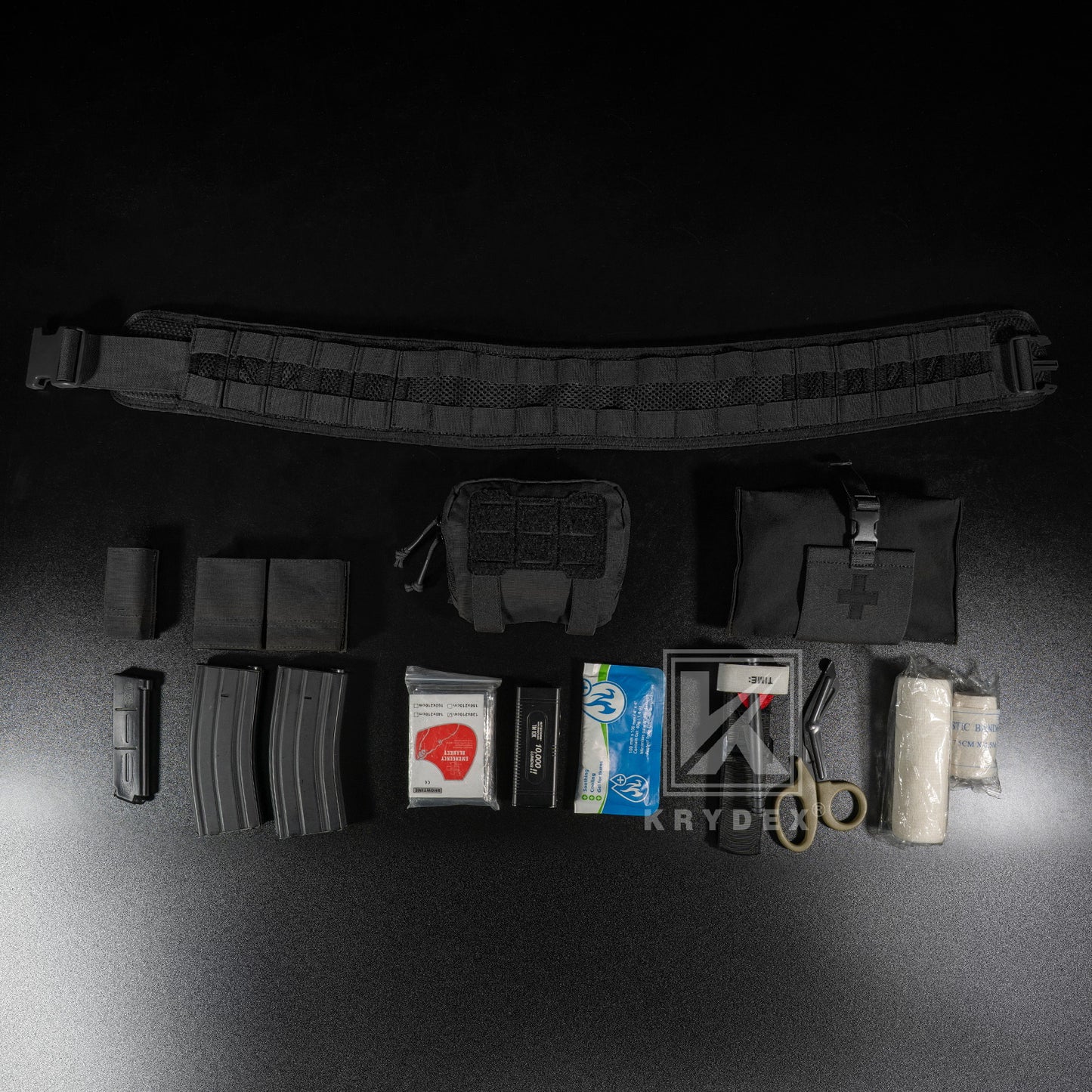 Krydex Tactical ARC Admin Pouch Low Profile Streamlined Organizer Carrier Pouch 9mm mag Tool Bag