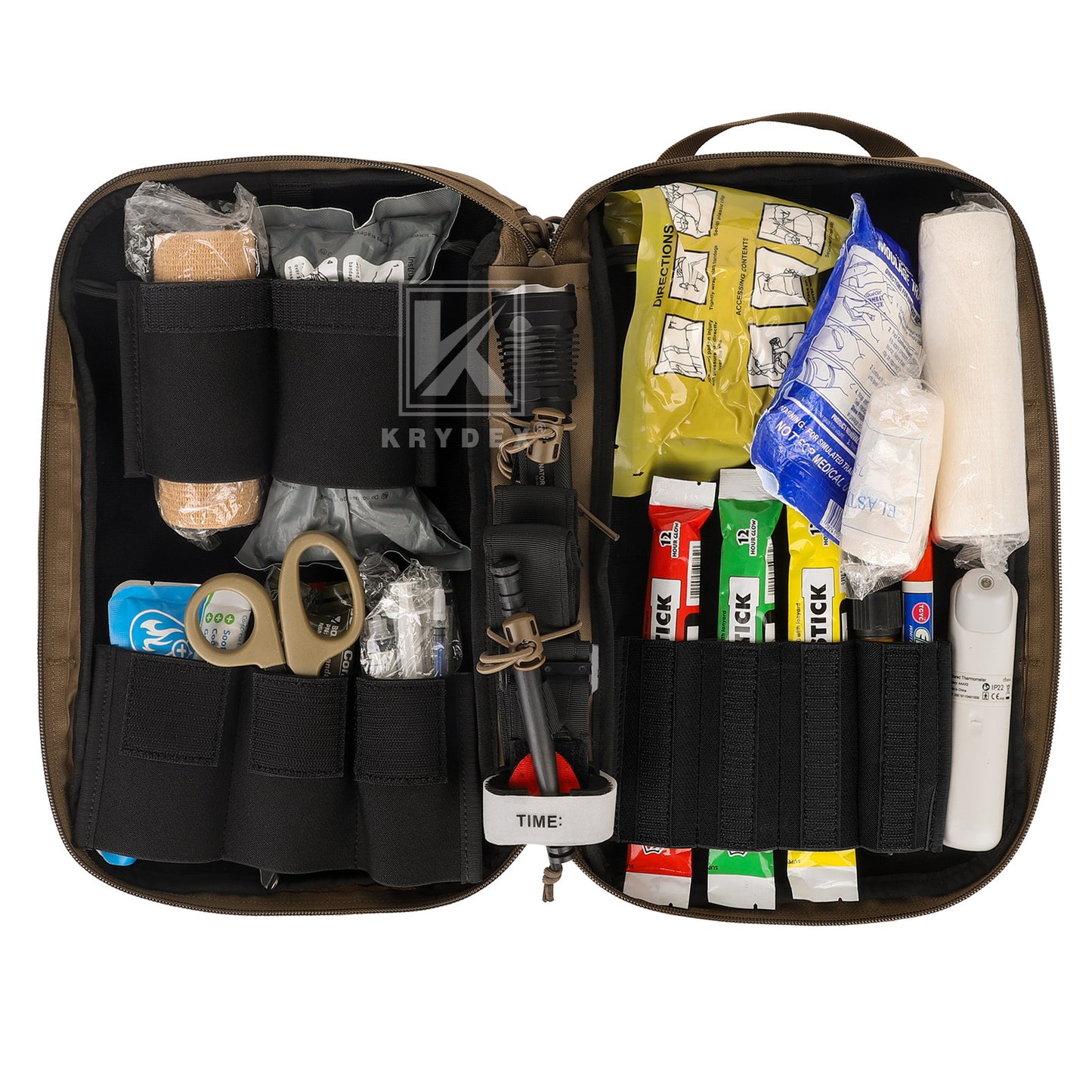 Krydex Tactical Medical Backpack Assault Trauma IFAK MED Bag Law Enforcement EMT AID Delta Bag