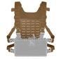 Krydex Tactical Chest Rig Shoulder Strap with Back MOLLE Panel Add-on Loading System