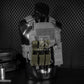 Krydex Tactical 9mm Triple Mag Pouch Modular Single / Double Stack Pistol Magzine Holder MOLLE Compatible