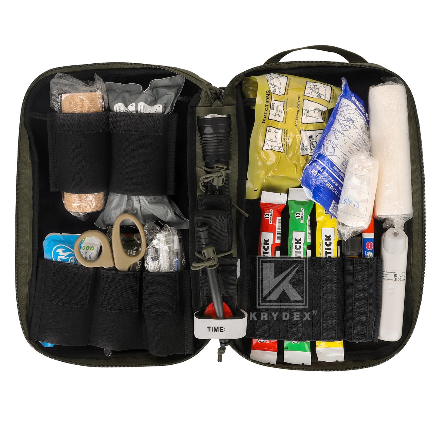 Krydex Tactical Medical Backpack Assault Trauma IFAK MED Bag Law Enforcement EMT AID Delta Bag