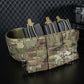 Krydex Tactical 556 Triple Mag Pouch Open Top MOLLE Magazine Holder for M4/M16/AR15 Fast Draw Quick Reload
