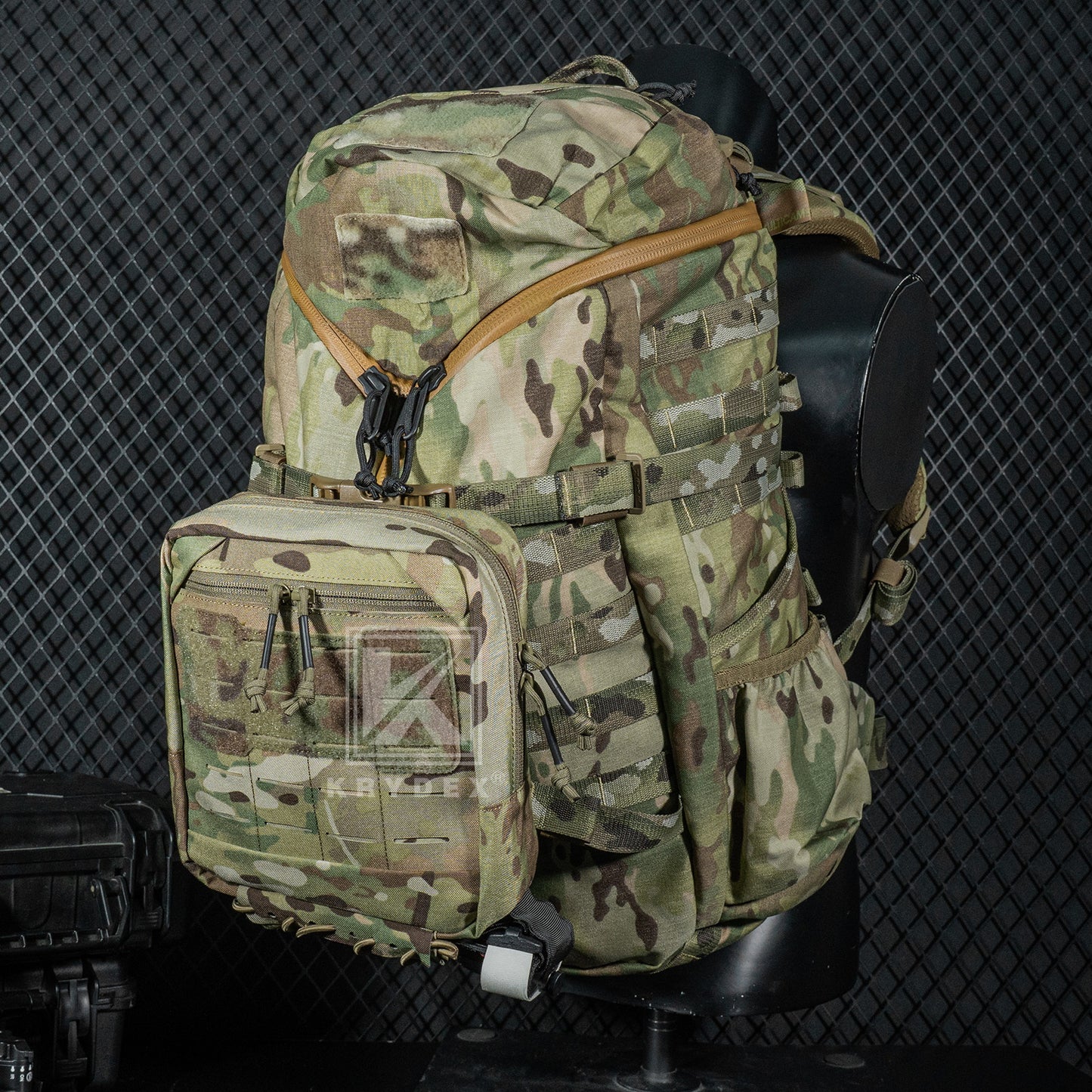 Krydex Tactical 8x7 Admin Pouch MOLLE Low Profile Modular Medic Pouch Tourniquet Holder