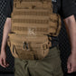 Krydex Tactical Hanger Pouch 3-in-1 Convertible Dangler Carrier Drop Pouch Multi-Function Sling Bag/Waist Fanny Pack/Lower Abdominal Pouch for Plate Carrier