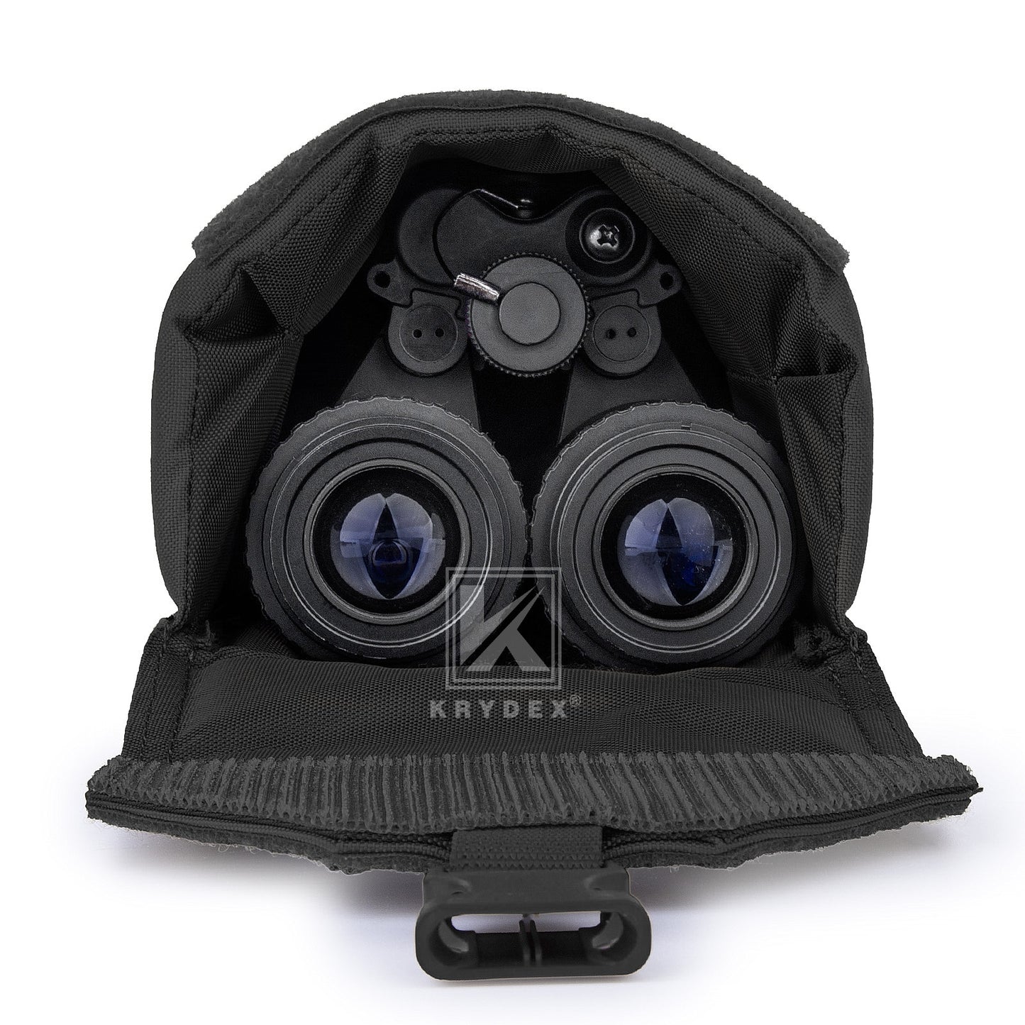 Krydex Tactical NVG Pouch MOLLE Belt NVG 14 Padded Goggle Carrying Case Bag