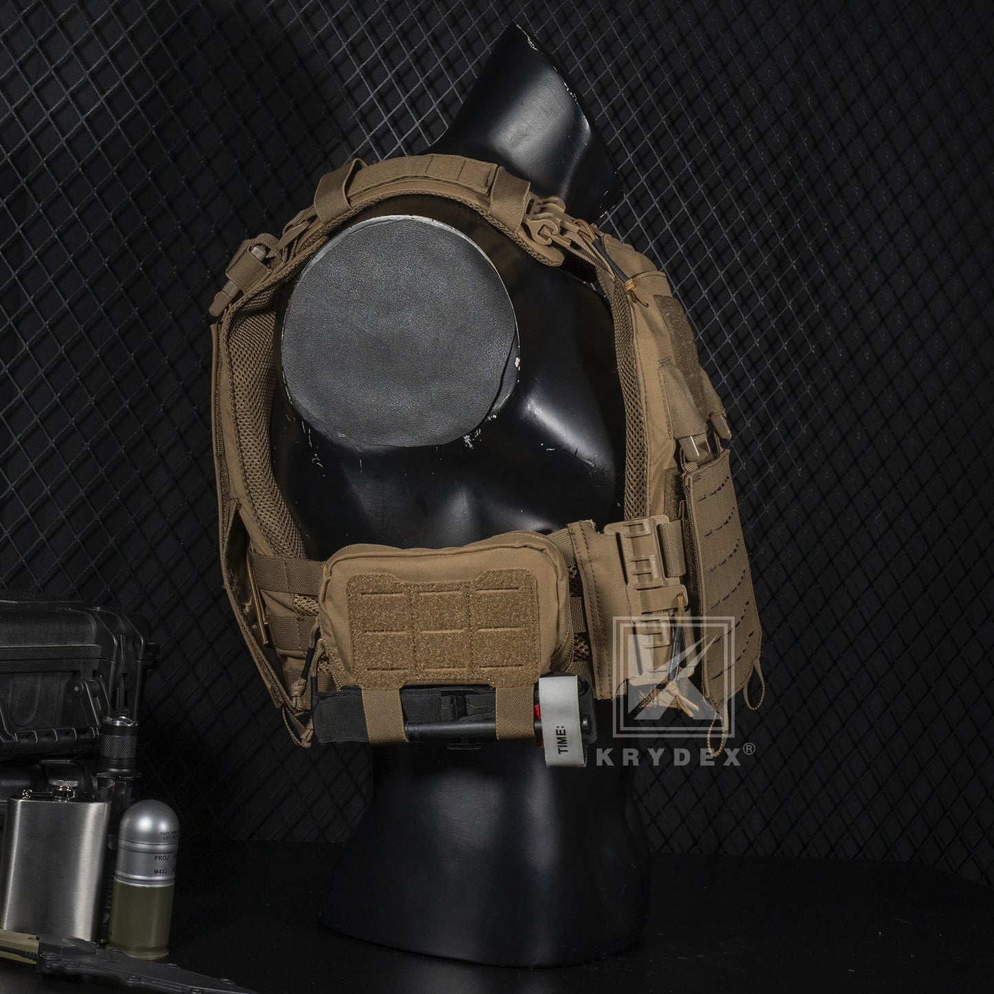 Krydex Tactical ARC Admin Pouch Low Profile Streamlined Organizer Carrier Pouch 9mm mag Tool Bag