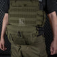 Krydex Tactical Hanger Pouch 3-in-1 Convertible Dangler Carrier Drop Pouch Multi-Function Sling Bag/Waist Fanny Pack/Lower Abdominal Pouch for Plate Carrier