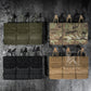 Krydex Tactical 556 Triple Mag Pouch Open Top MOLLE Magazine Holder for M4/M16/AR15 Fast Draw Quick Reload