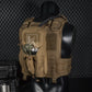 Krydex Tactical 1L Hydration Pack 34oz TPU Water Bladder MOLLE Attachment Vest Outdoor Hiking Backpack
