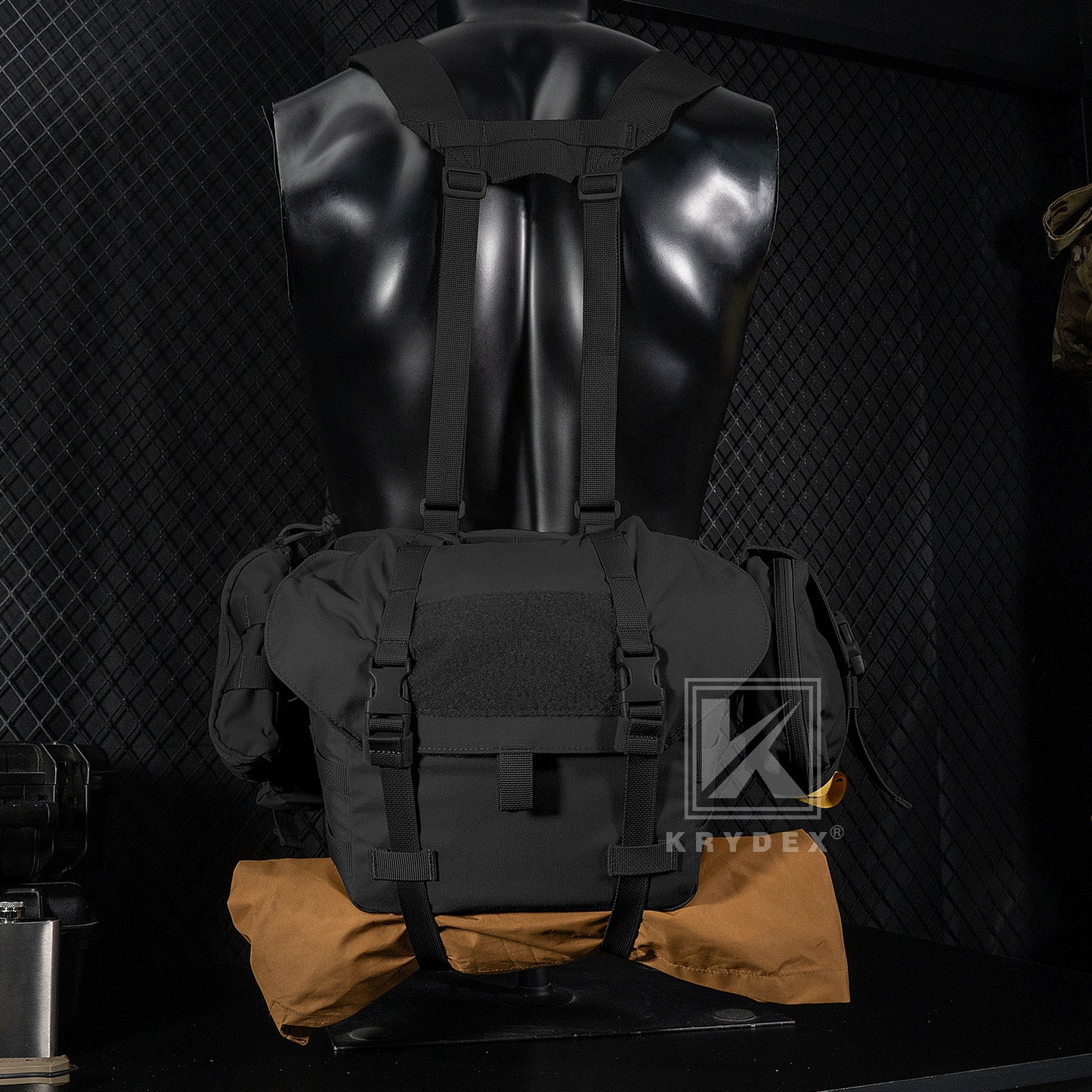 Krydex Tactical Jungle Butt Pack Suspender Waist Pack Bushcraft Hiking Hunting Rang Gear MOLLE Belt