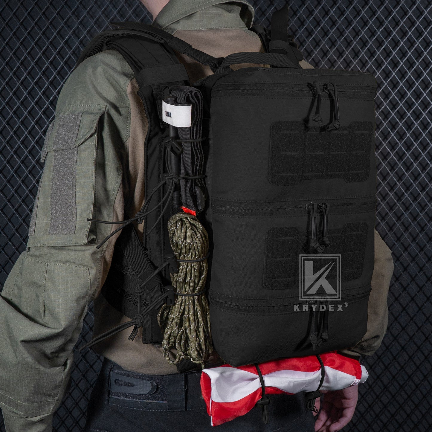 Krydex Tactical Medical Backpack Assault Trauma IFAK MED Bag Law Enforcement EMT AID Delta Bag
