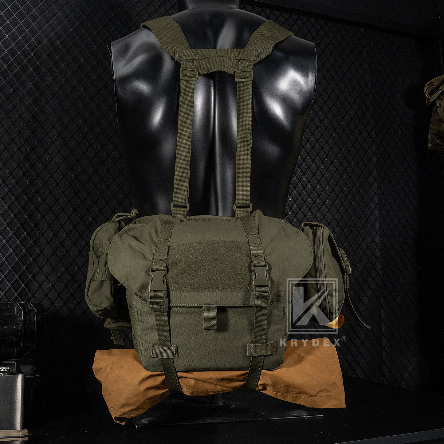 Krydex Tactical Jungle Butt Pack Suspender Waist Pack Bushcraft Hiking Hunting Rang Gear MOLLE Belt