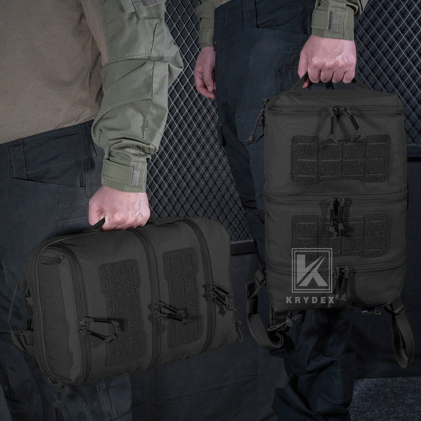 Krydex Tactical Medical Backpack Assault Trauma IFAK MED Bag Law Enforcement EMT AID Delta Bag