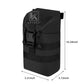 Krydex Tactical Zip Rip GP Pouch Vertical Utility Molle Medical Pouch Quick Access Side Pocket