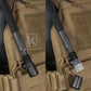 Krydex Tactical 1L Hydration Pack 34oz TPU Water Bladder MOLLE Attachment Vest Outdoor Hiking Backpack