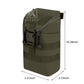 Krydex Tactical Zip Rip GP Pouch Vertical Utility Molle Medical Pouch Quick Access Side Pocket