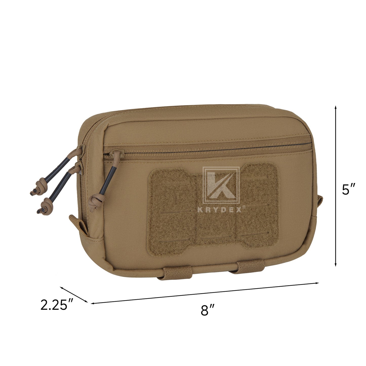 Krydex Tactical Drop GP Pouch 8"x5" Belt Utility Pouch Medical Tourniquet Pouch